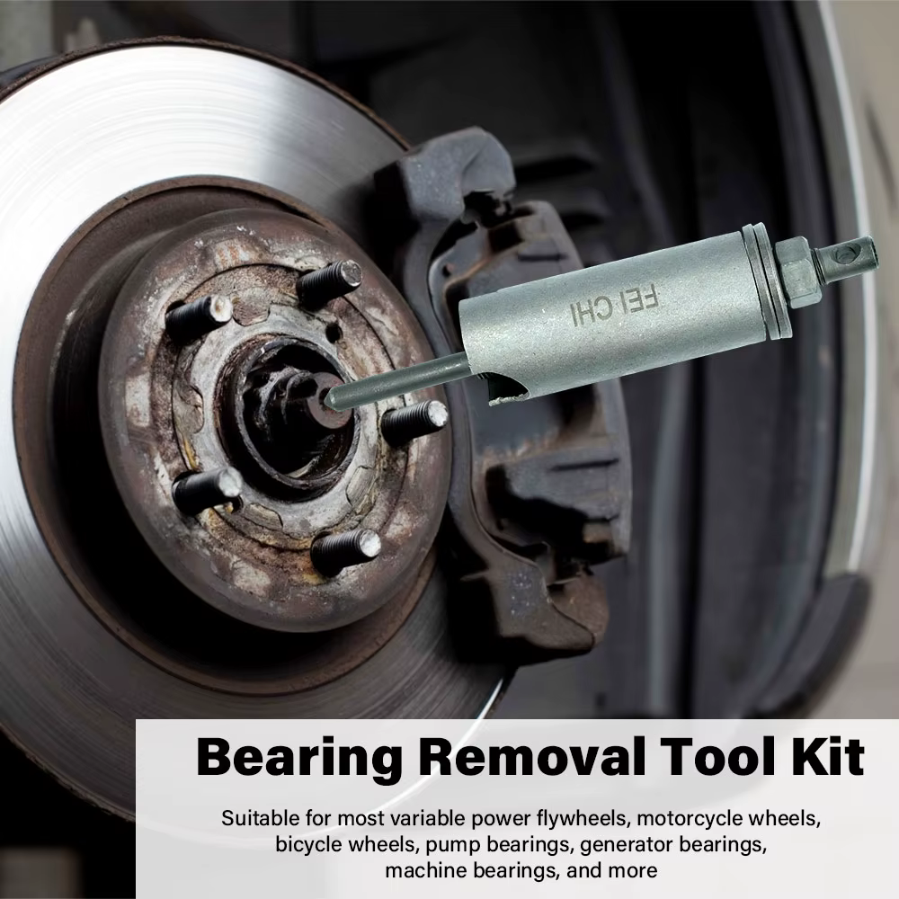 Kit d'outils d'extraction de roulements pour démontage et réparation de motos