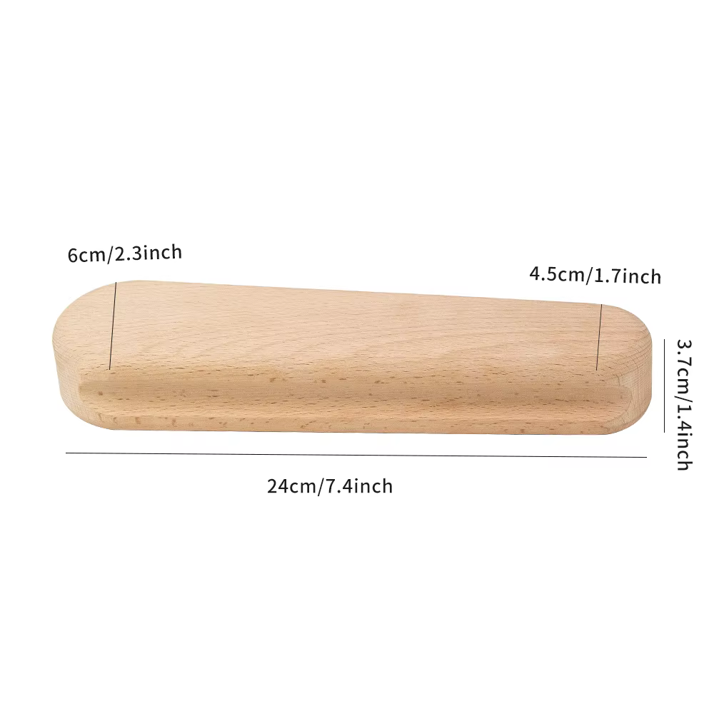 Clapet de tailleurs en bois de hêtre polyvalent, tampon de pressage professionnel Double face pour Quilting, couture, repassage, accessoires en tissu