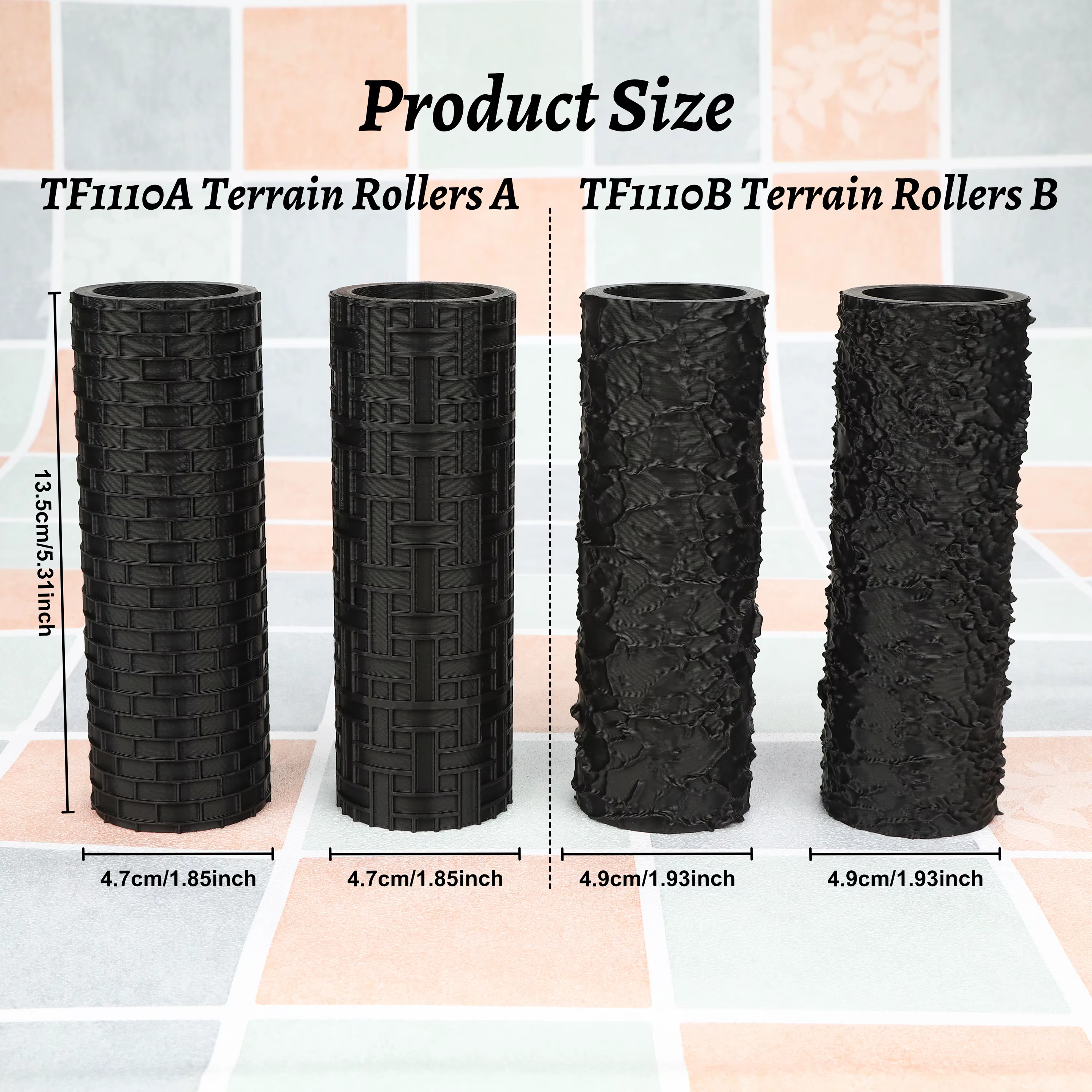 Rouleaux de texture de terrain pour RPG