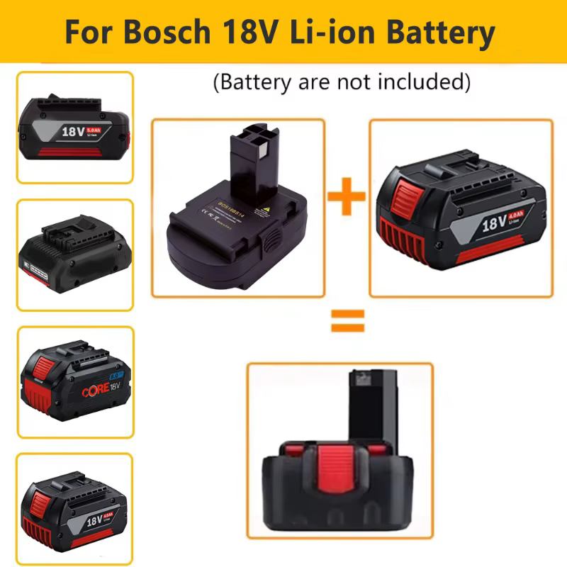 Adaptateur de batterie BOS18BS14 pour outils Bosch 14