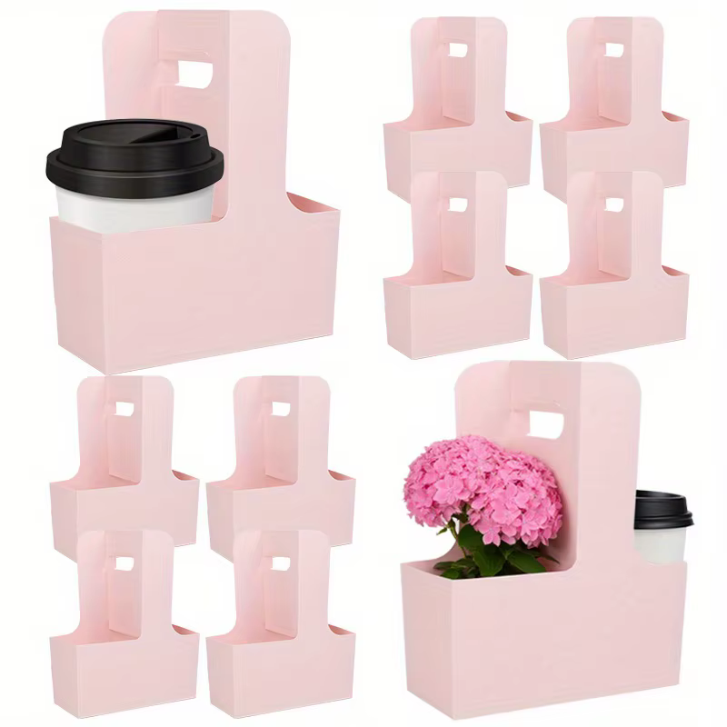 Coffrets cadeaux floraux avec poignées