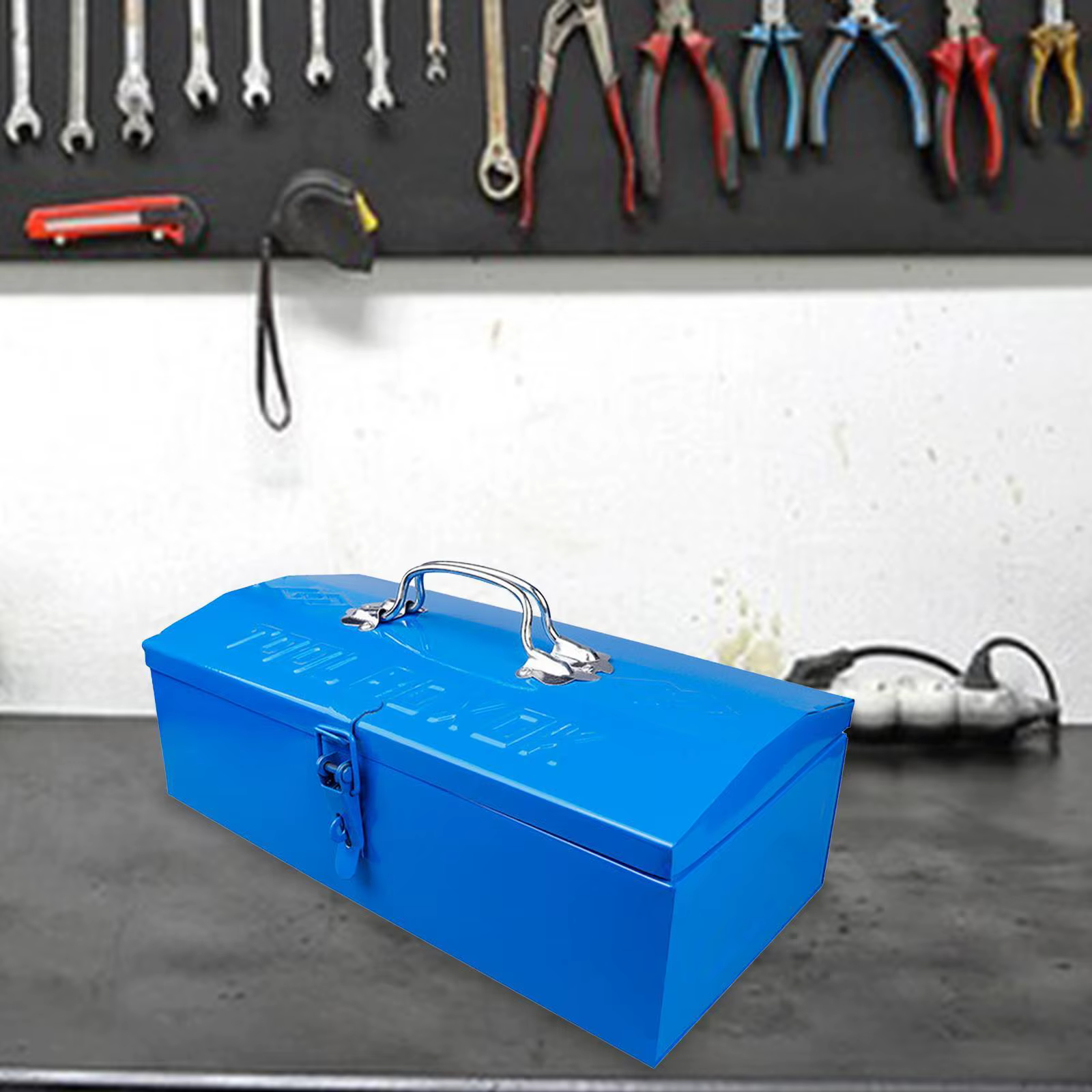 Boîte à outils en fer, organisateur d'outils
