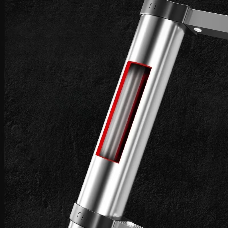 Échelle télescopique multifonctionnelle en acier inoxydable