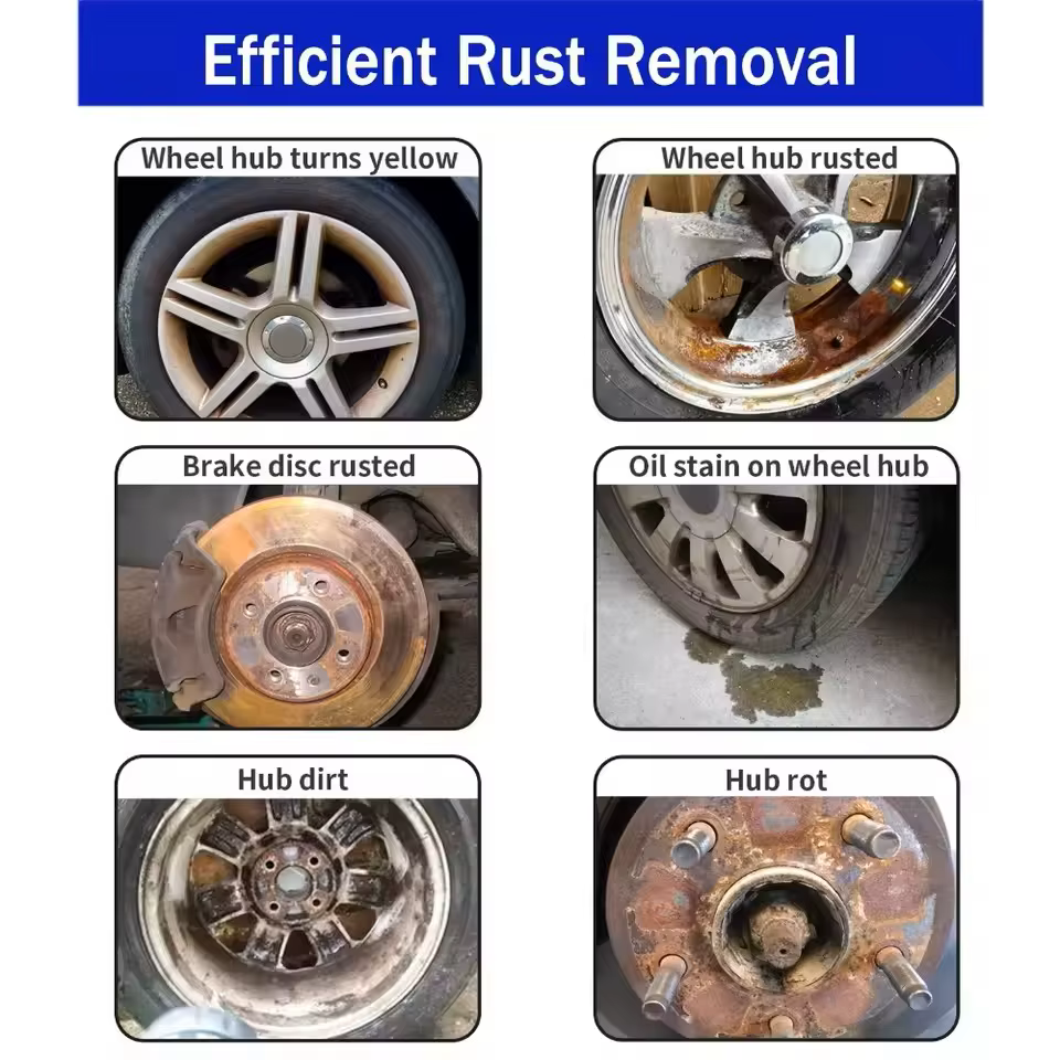 Spray anti-rouille puissant pour l'élimination de la rouille sur les métaux