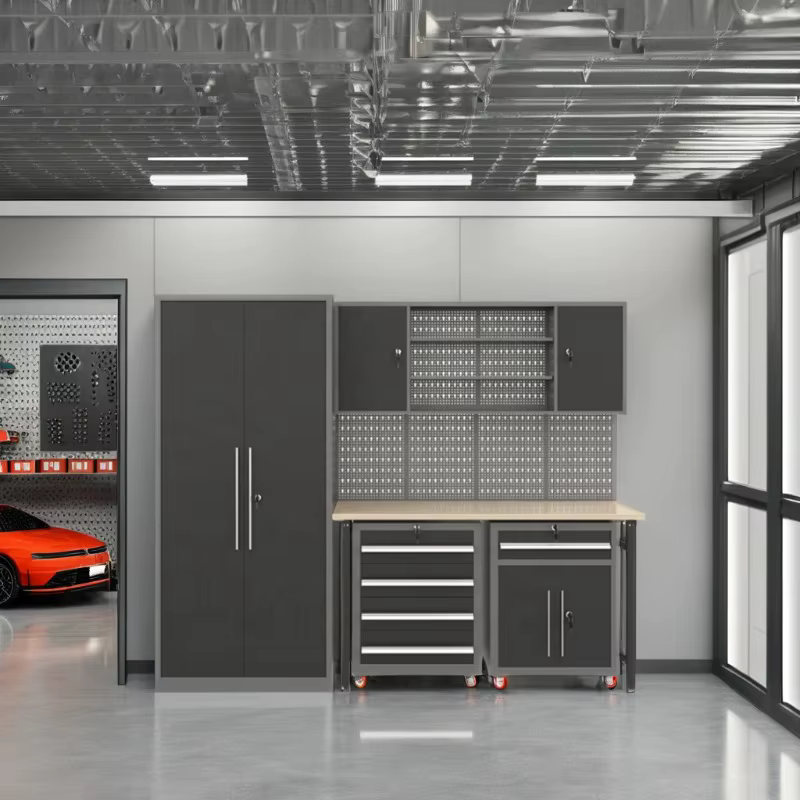 Armoires de rangement de garage robustes