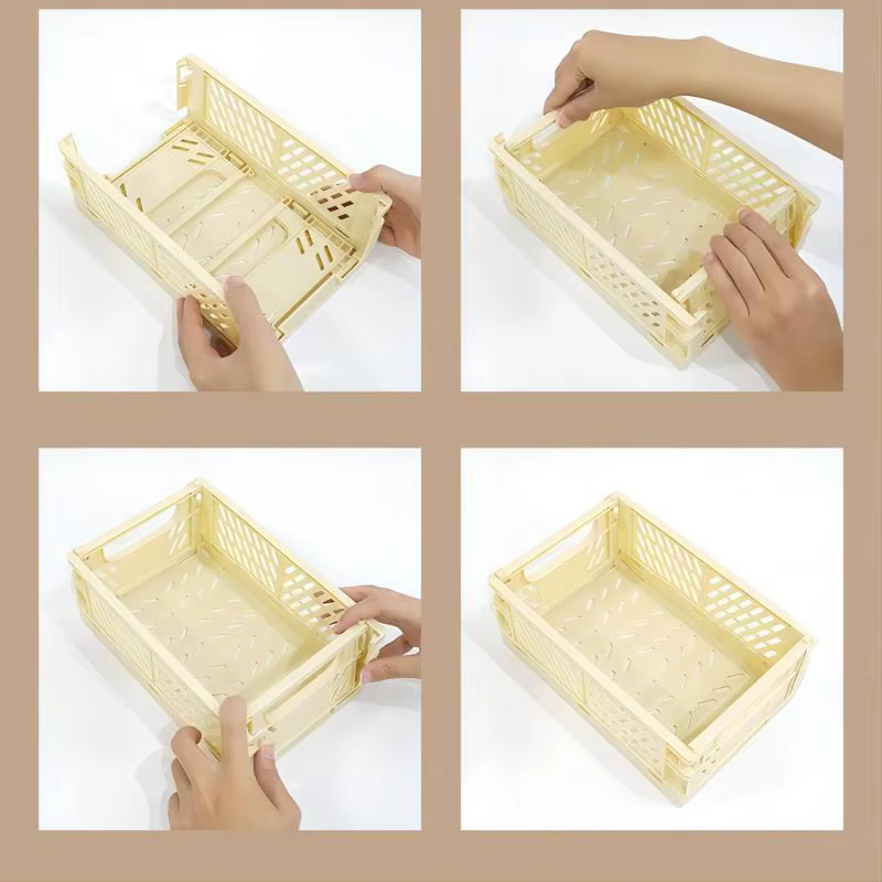 Boîte de Rangement Pliable en Plastique