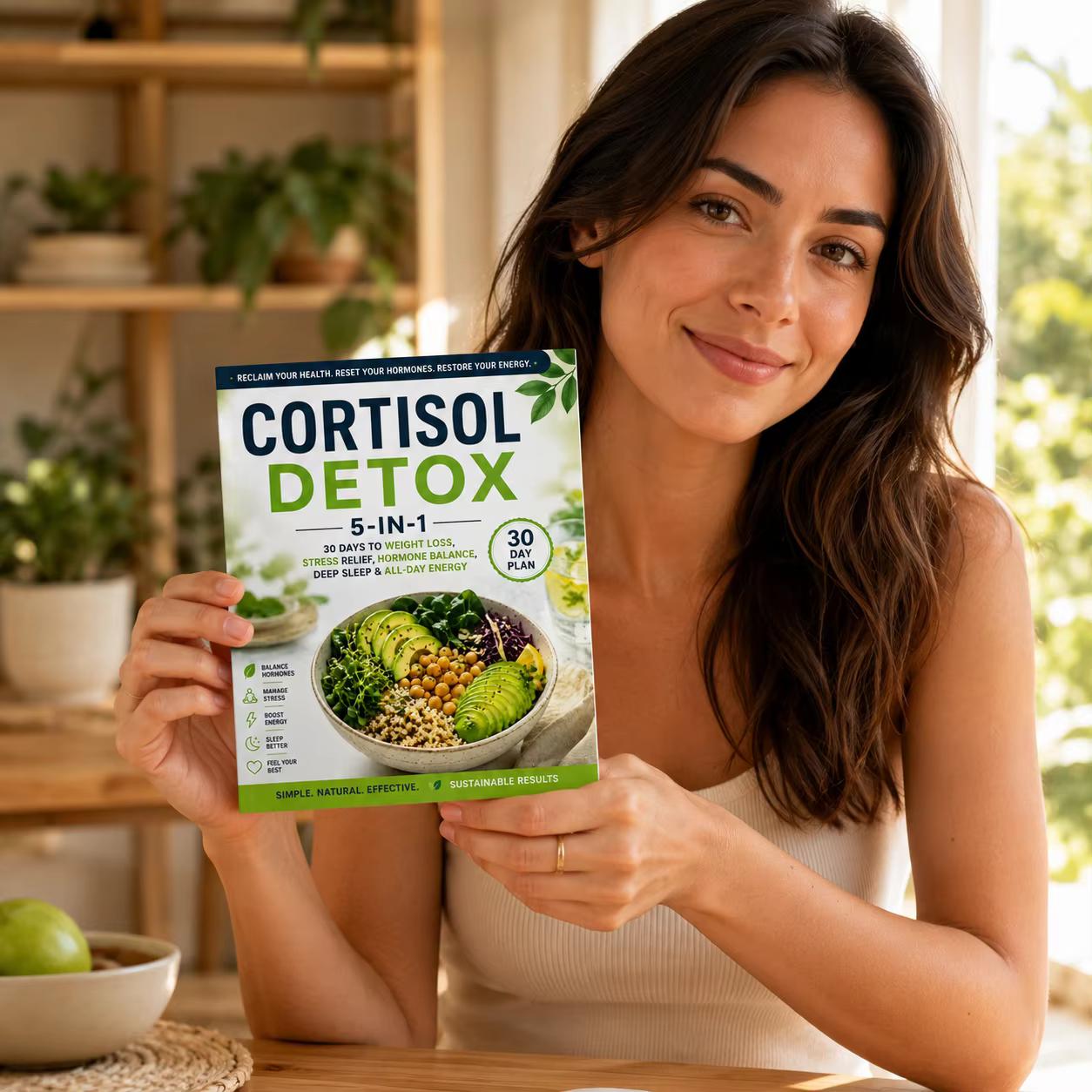 Détox Cortisol 5-en-1 : Guide de 30 jours pour la perte de poids