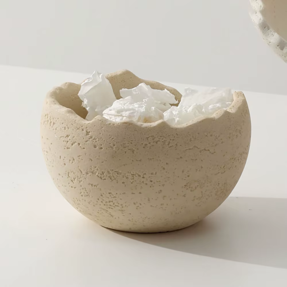 Moule en silicone pour boîte de rangement en ciment