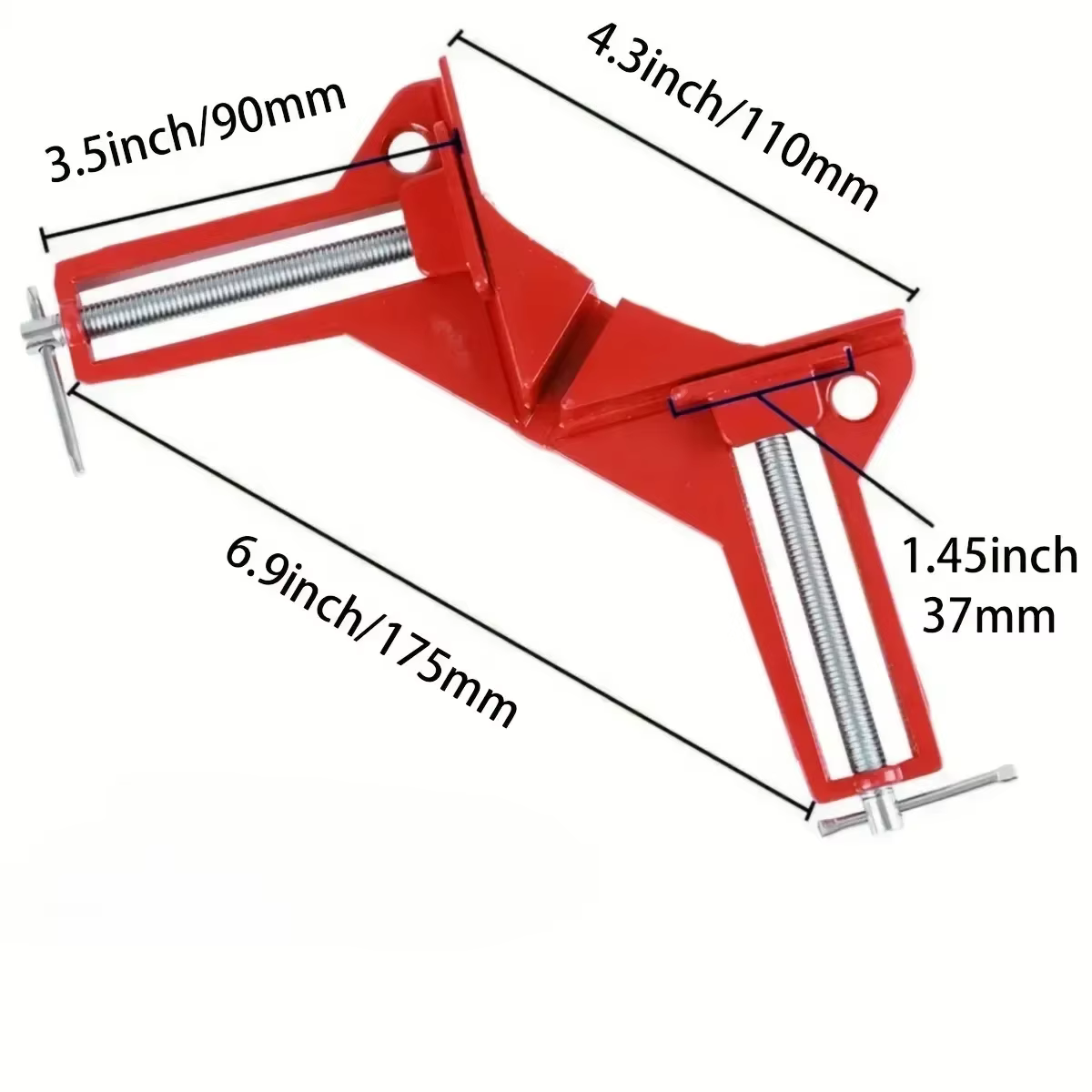 Angle droit 90 ° Pince d'angle