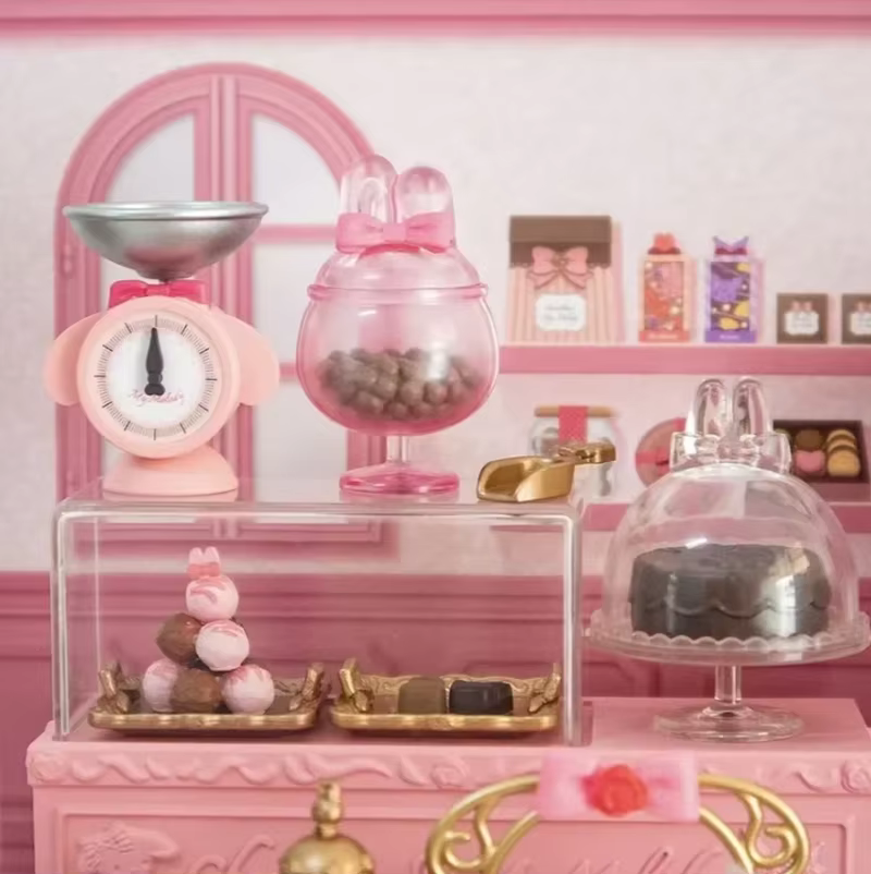 Série Rétro Café : Boîte Mystère Kulomi Make Tea - Figurine Mignonne Tendance
