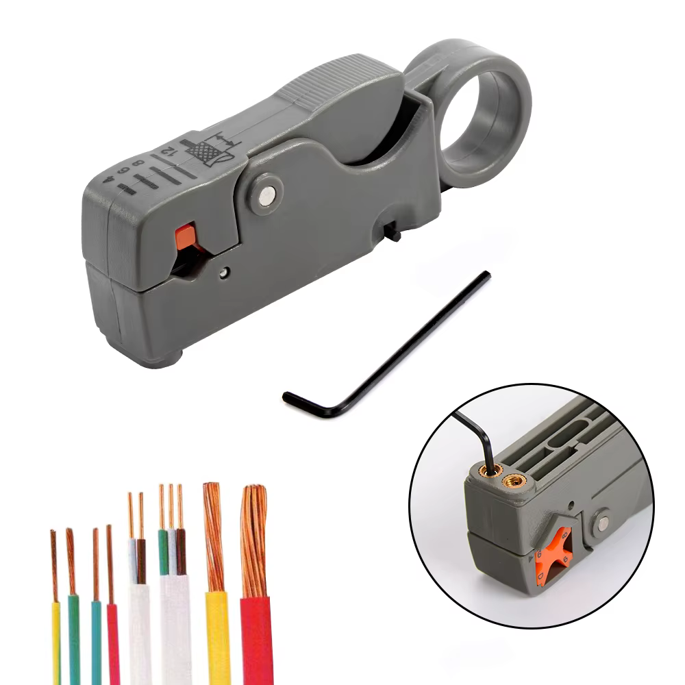 Pince à dénuder, outils de câbles métalliques de décantation