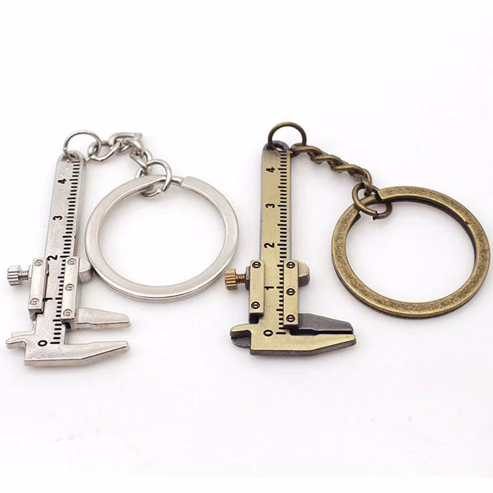 Règle réglable 0-4cm, porte-clés de voiture