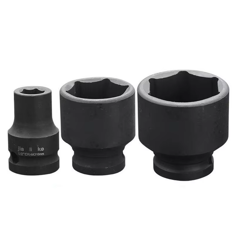 1/2 "prise à Impact court prises d'air adoptrique 6 points 10 12 13 14 16 17 18 19 34 36 38 41 46mm pour Air
