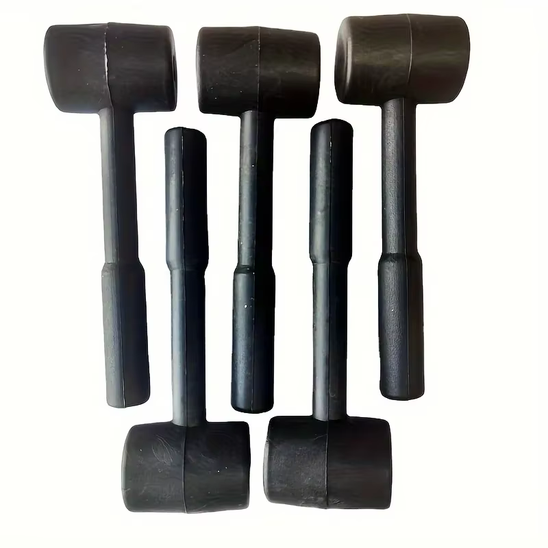 Maillet en caoutchouc noir – outil durable et polyvalent pour le bricolage