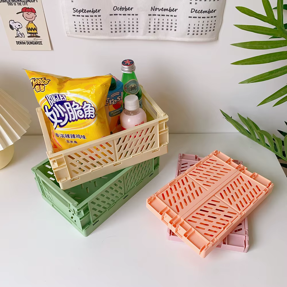 Boîte de Rangement Pliable en Plastique