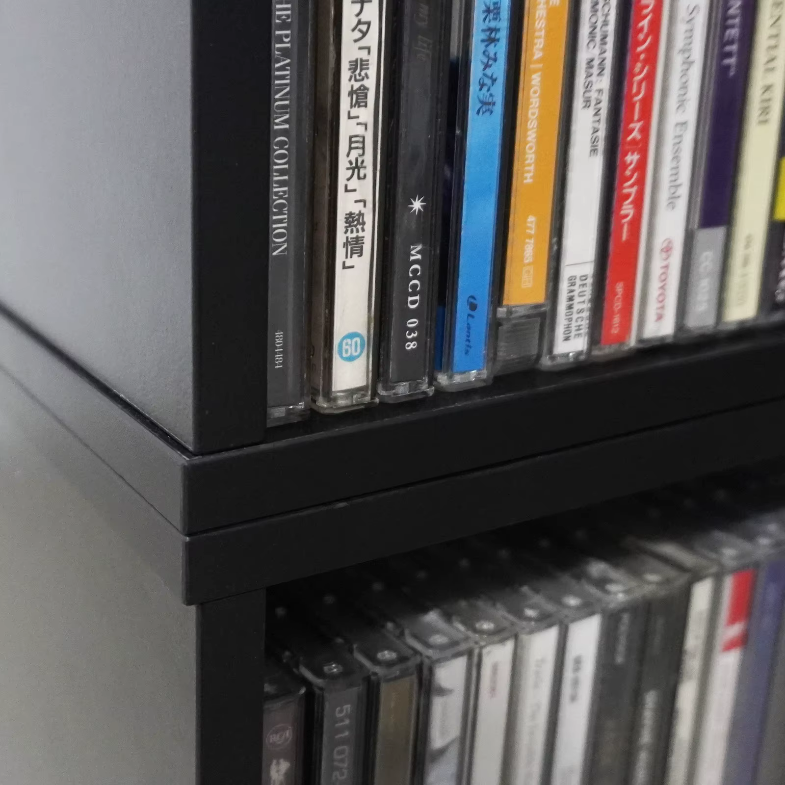 Armoire de rangement en bois de grande capacité pour CD