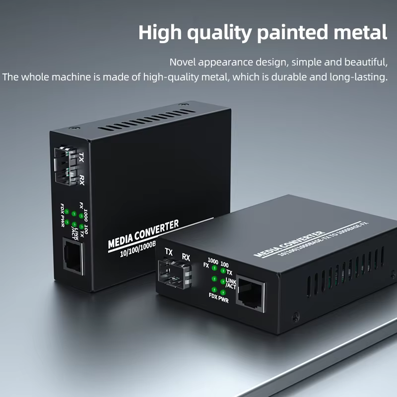 Convertisseur de média SFP BIDI duplex BYXGD Gigabit à fibre optique