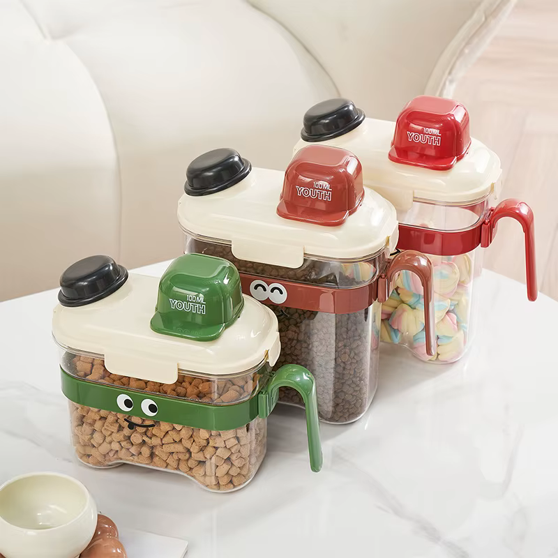Seau de stockage pour aliments pour chats