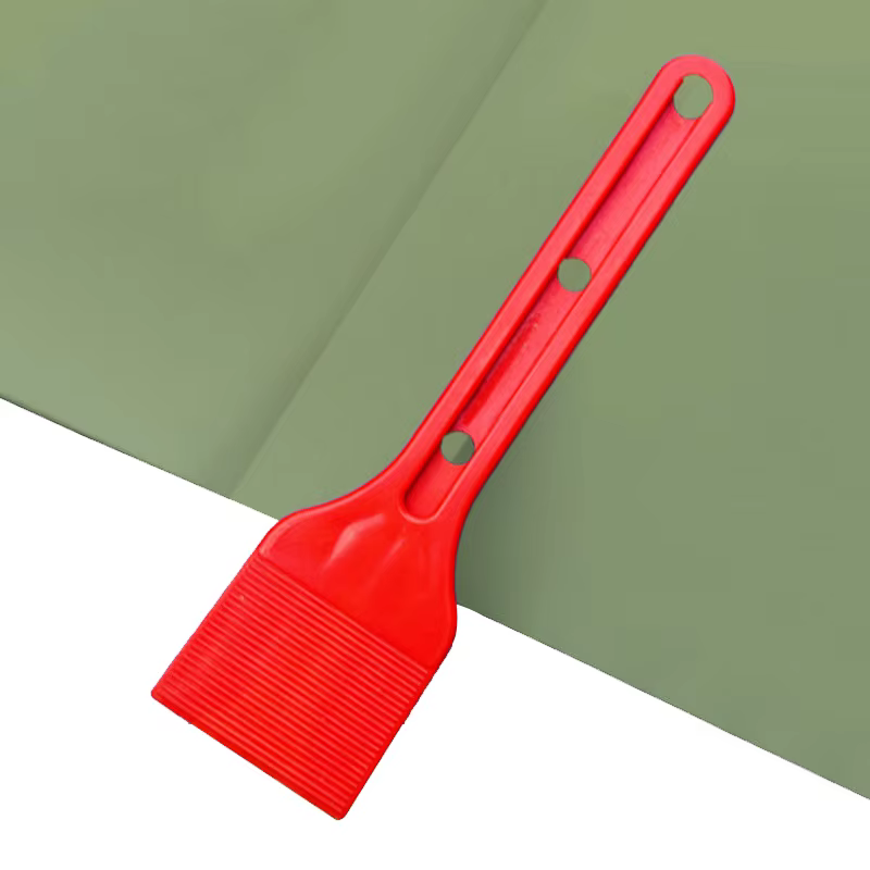 Lève-vitre et racloir double vitrage robuste en plastique ABS, conception colorée jaune/rouge pour vitrage de fenêtre