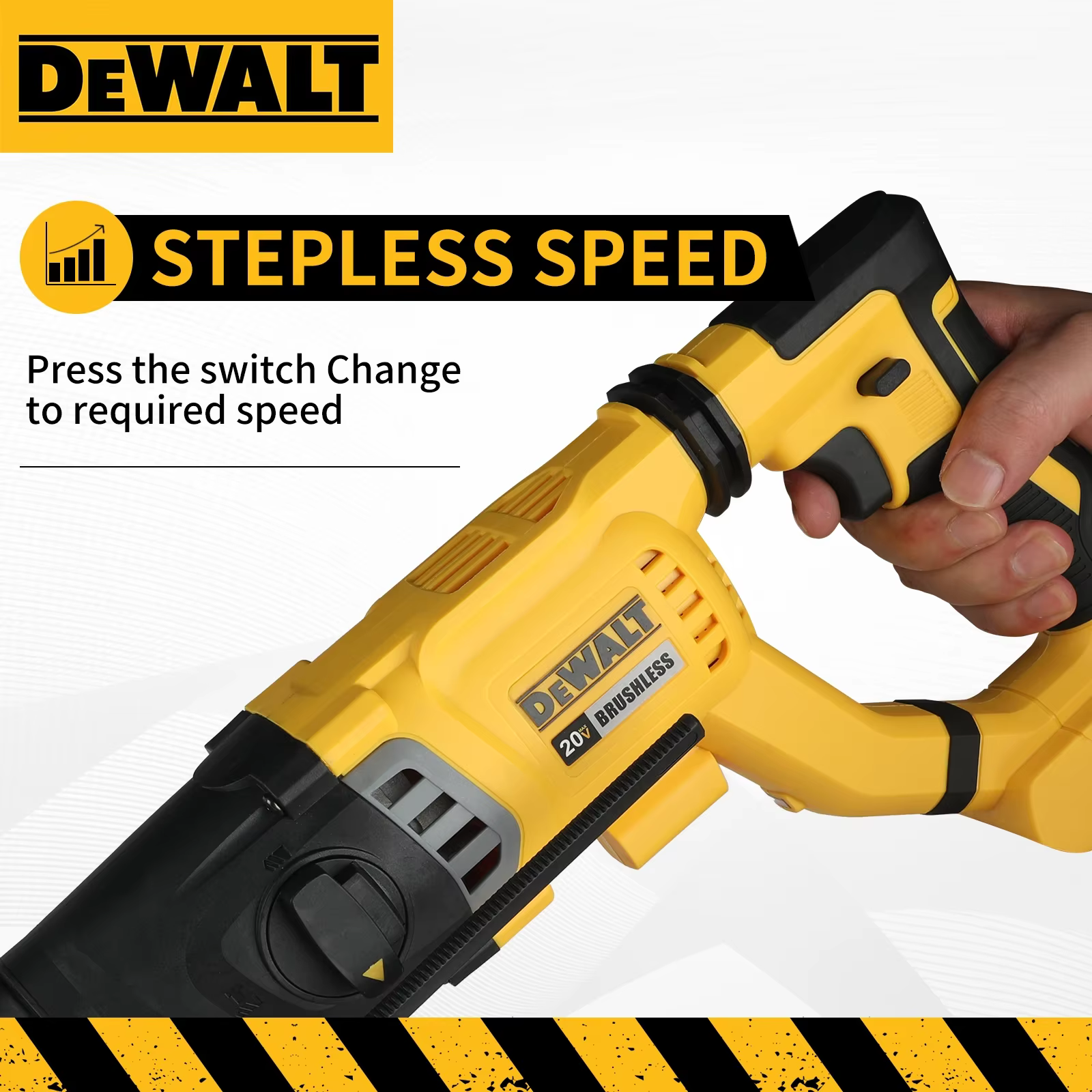 Marteau perforateur rotatif sans fil DEWALT SDS