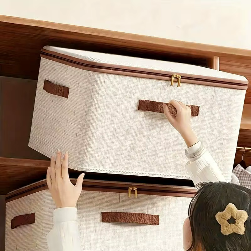 Organisateur de placard avec fermeture éclair pour la maison