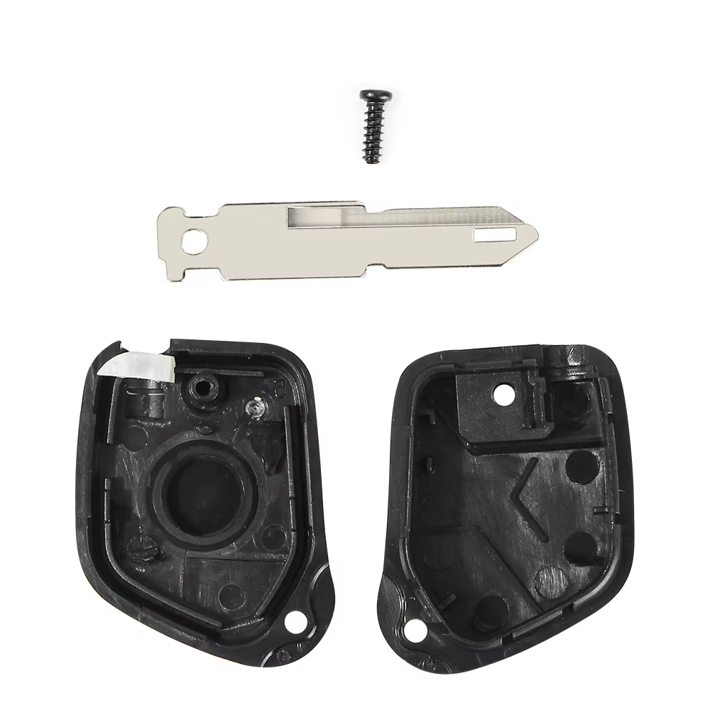 KEYYOU Coque de clé de voiture de remplacement pour Peugeot 106 205 206 306 405 406