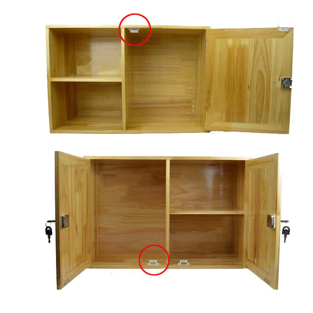 Loquet magnétique pour porte d'armoire