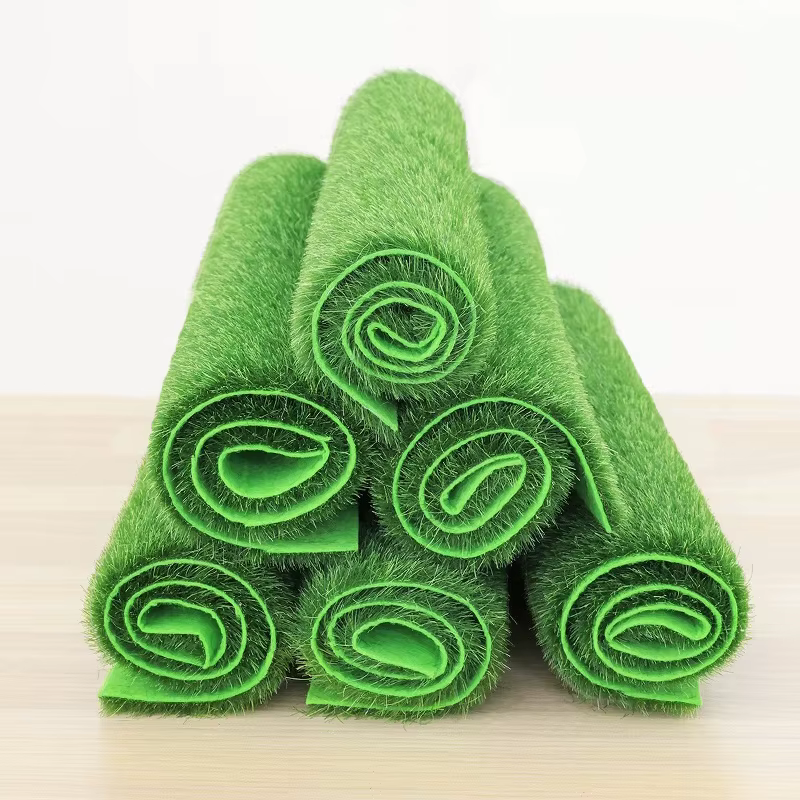 ★ ▲ Tapis de gazon artificiel vert, pelouse synthétique, tapis de gazon, fausse pelouse, simulation de mousse, 30*30CM, bricolage, micro-paysage, décoration de la maison