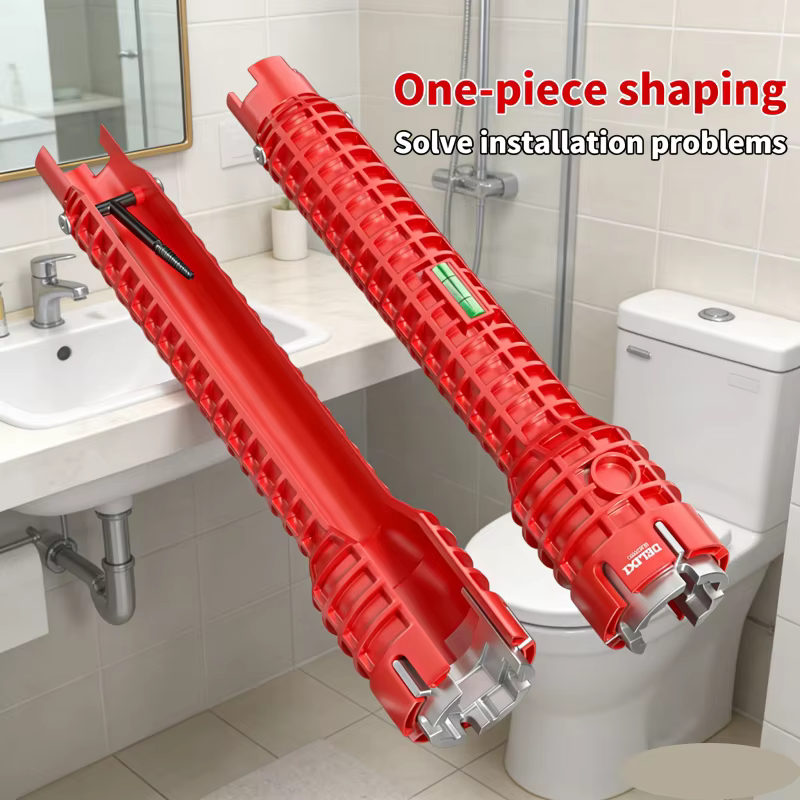 Outil de réparation de robinet 9-en-1 pour salle de bain et cuisine