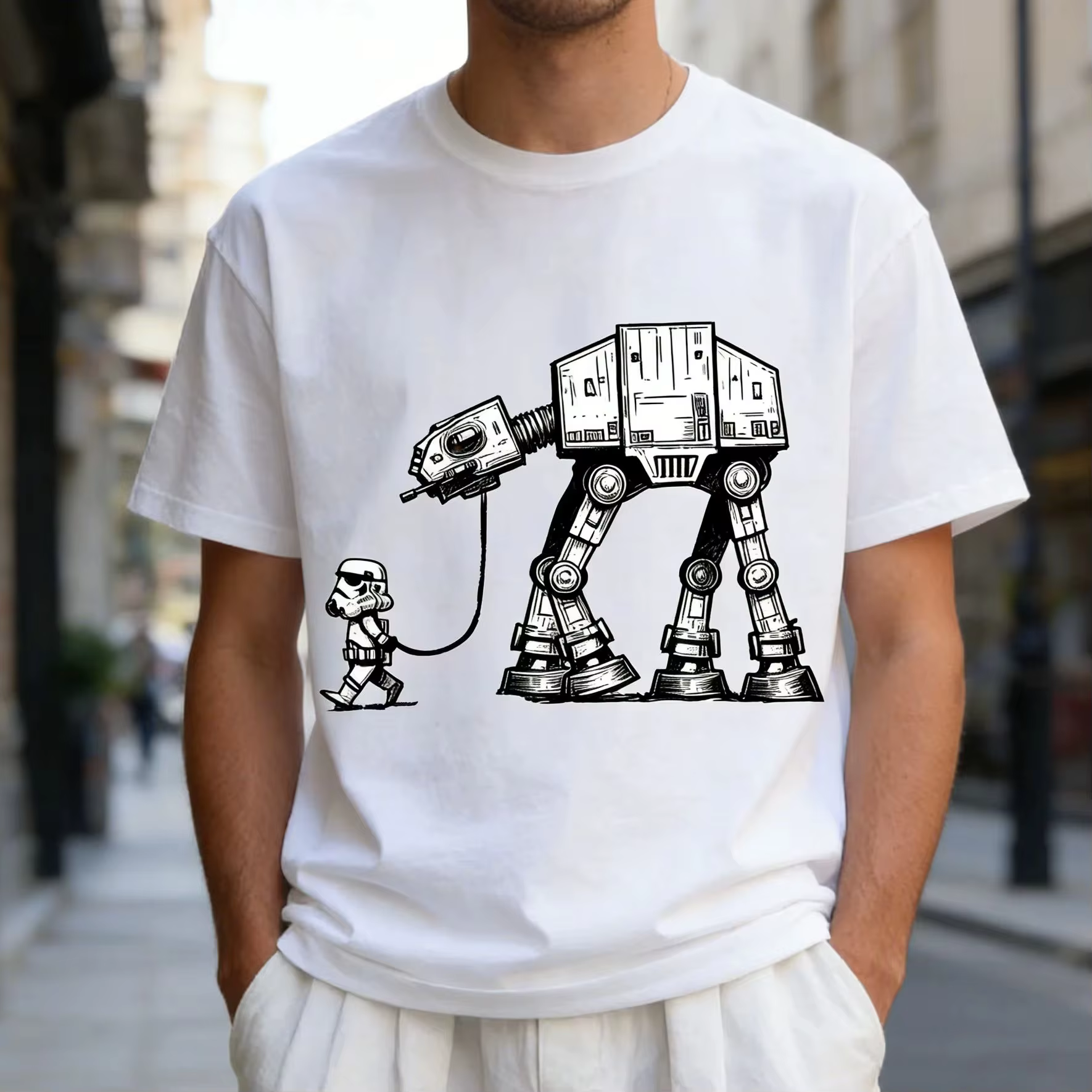 STAR WARS Officiel AT-AT Walker Vintage