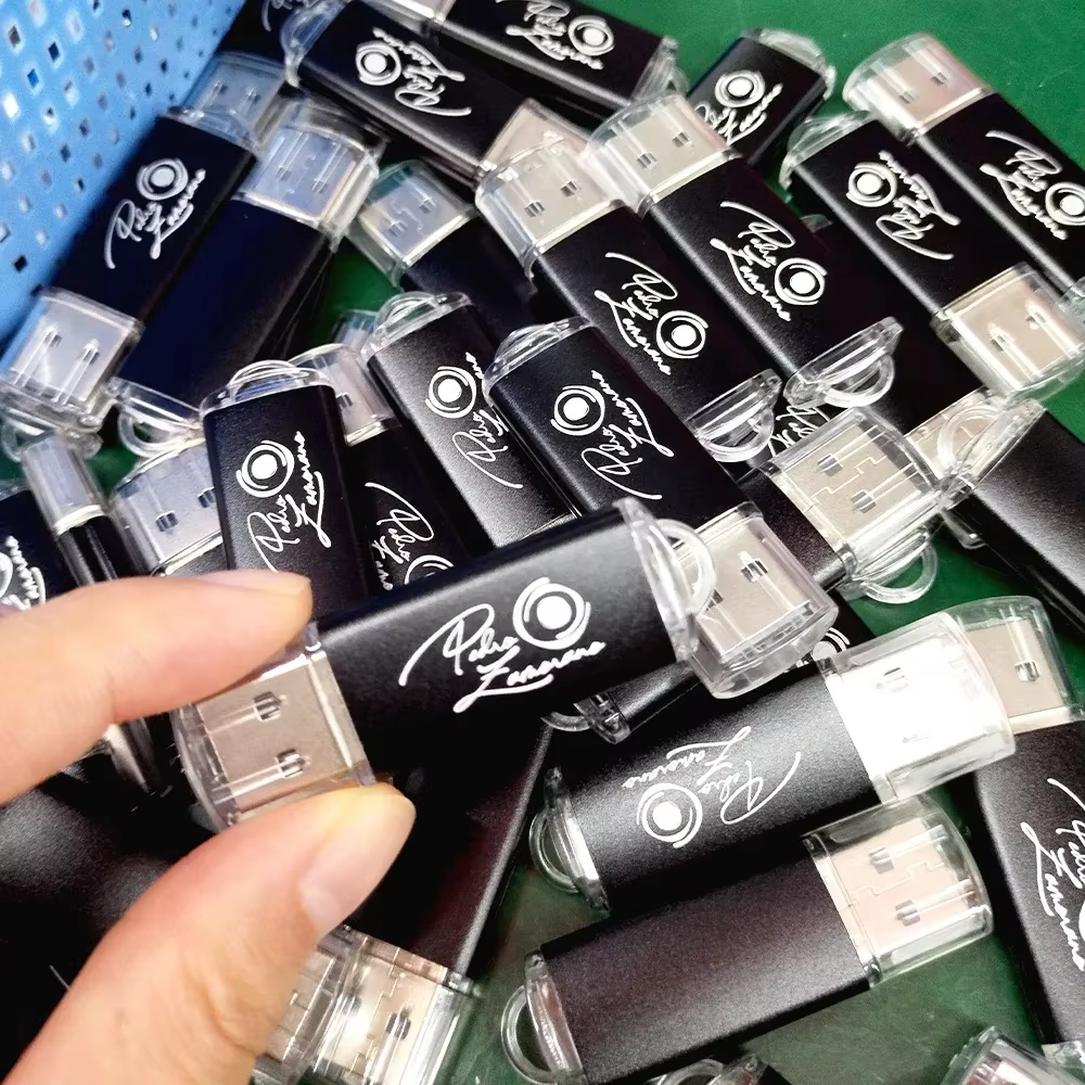 Clé USB personnalisée avec logo, lot de 10, 4 Go, 8 Go, 16 Go, 32 Go, 64 Go, étanche, capacité réelle, disque U, clé USB