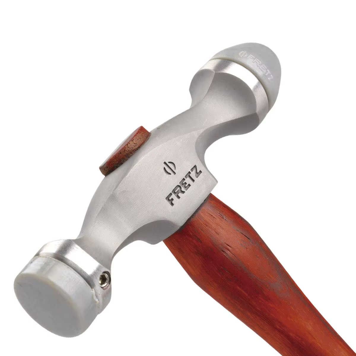 Marteau à double extrémité Fretz HMR-7 avec 9 embouts interchangeables en nylon pour le façonnage