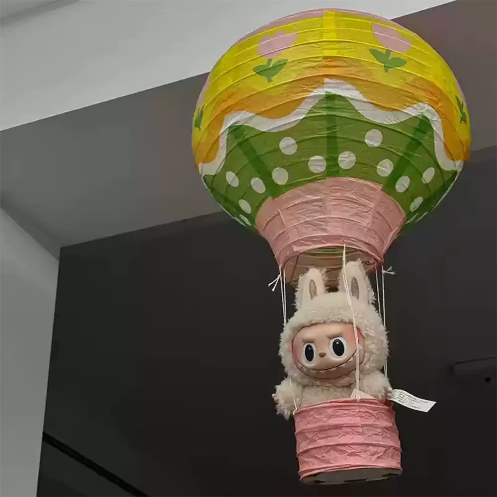 Ballon à Air chaud pour boîte de rangement Labubu