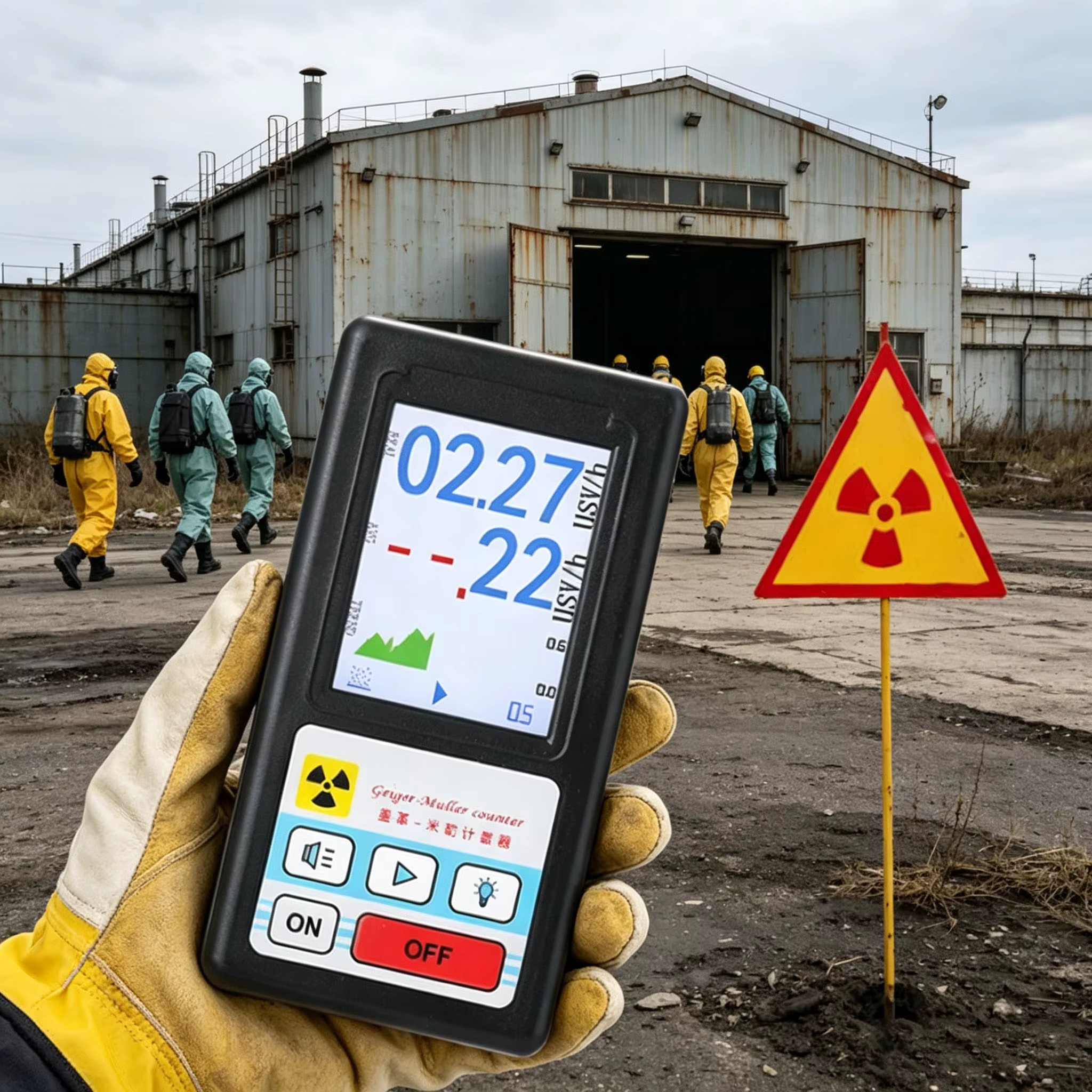 Compteur Geiger BR-6, Dosimètre Personnel, Détecteur de Rayonnement Nuklear, Détecteur LCD de Rayons X, Bêta et Gamma, Testeur Radioactif, Outil pour le Marbre