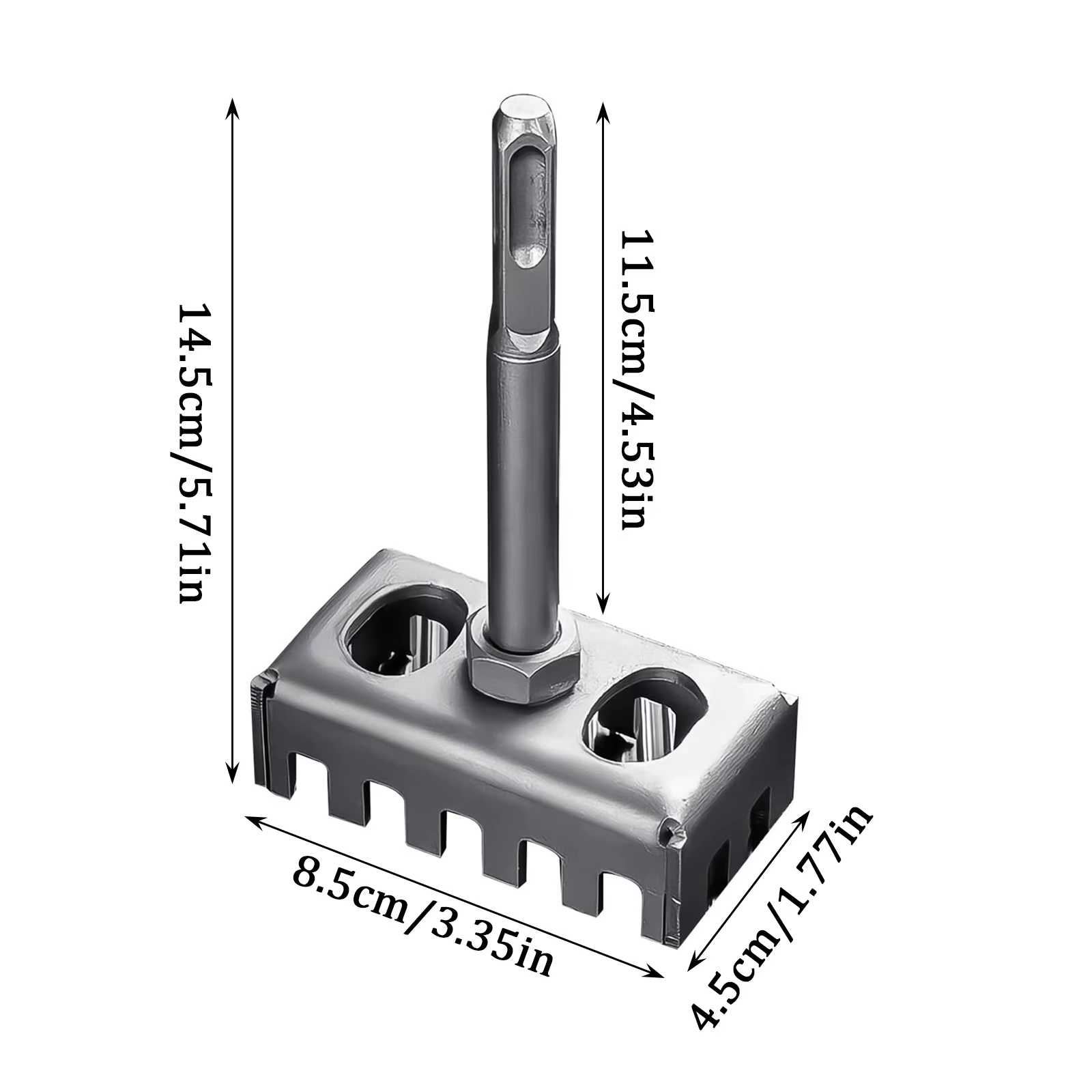 Ouvre-perceuse d'expansion de trou de boîte de coupe