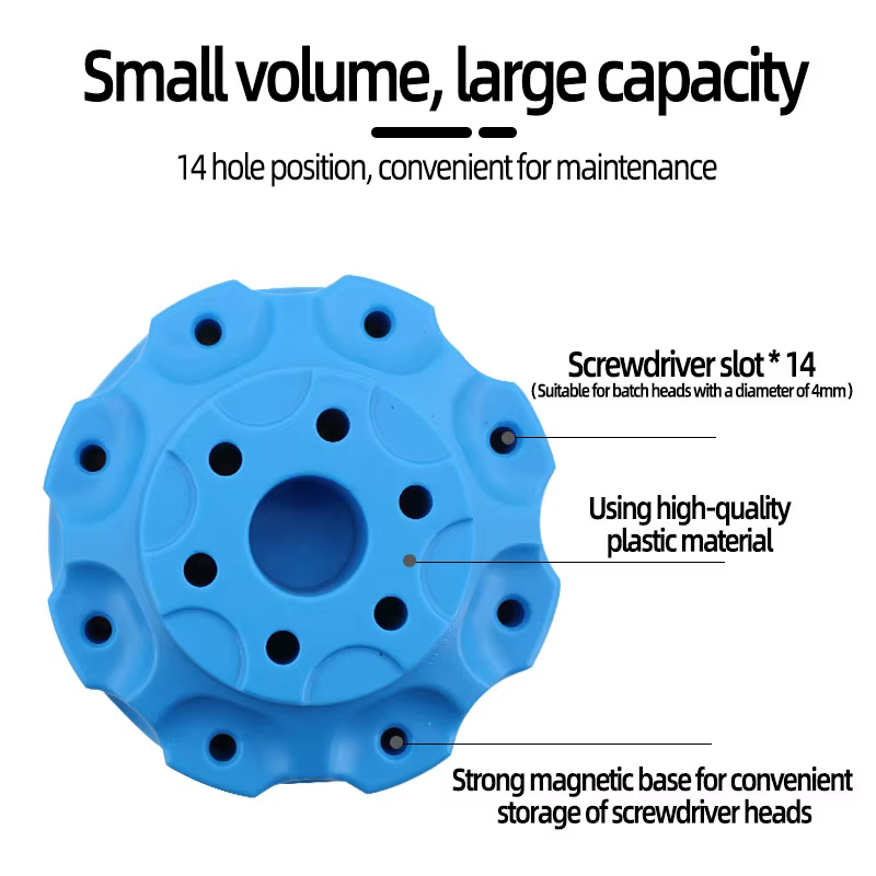 360 ° Support de rangement rotatif multifonctionnel pour outils d'entretien
