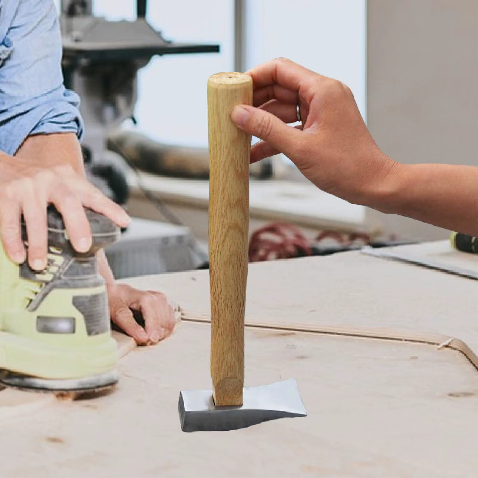 Manche de marteau en bois