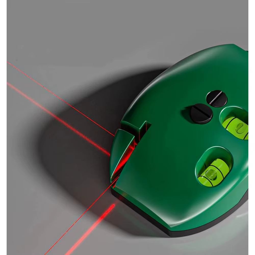 Niveau laser électronique haute précision à lumière puissante 90 degrés