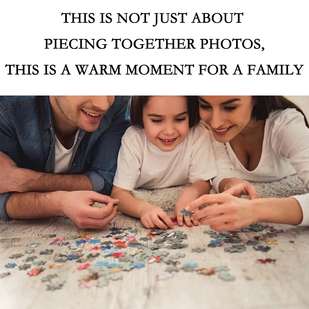 Puzzle en bois personnalisé 1 pièce