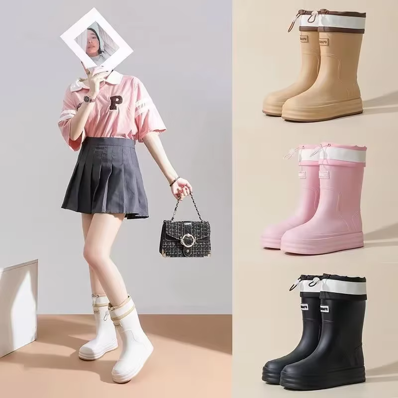 Bottes de pluie imperméables pour femmes