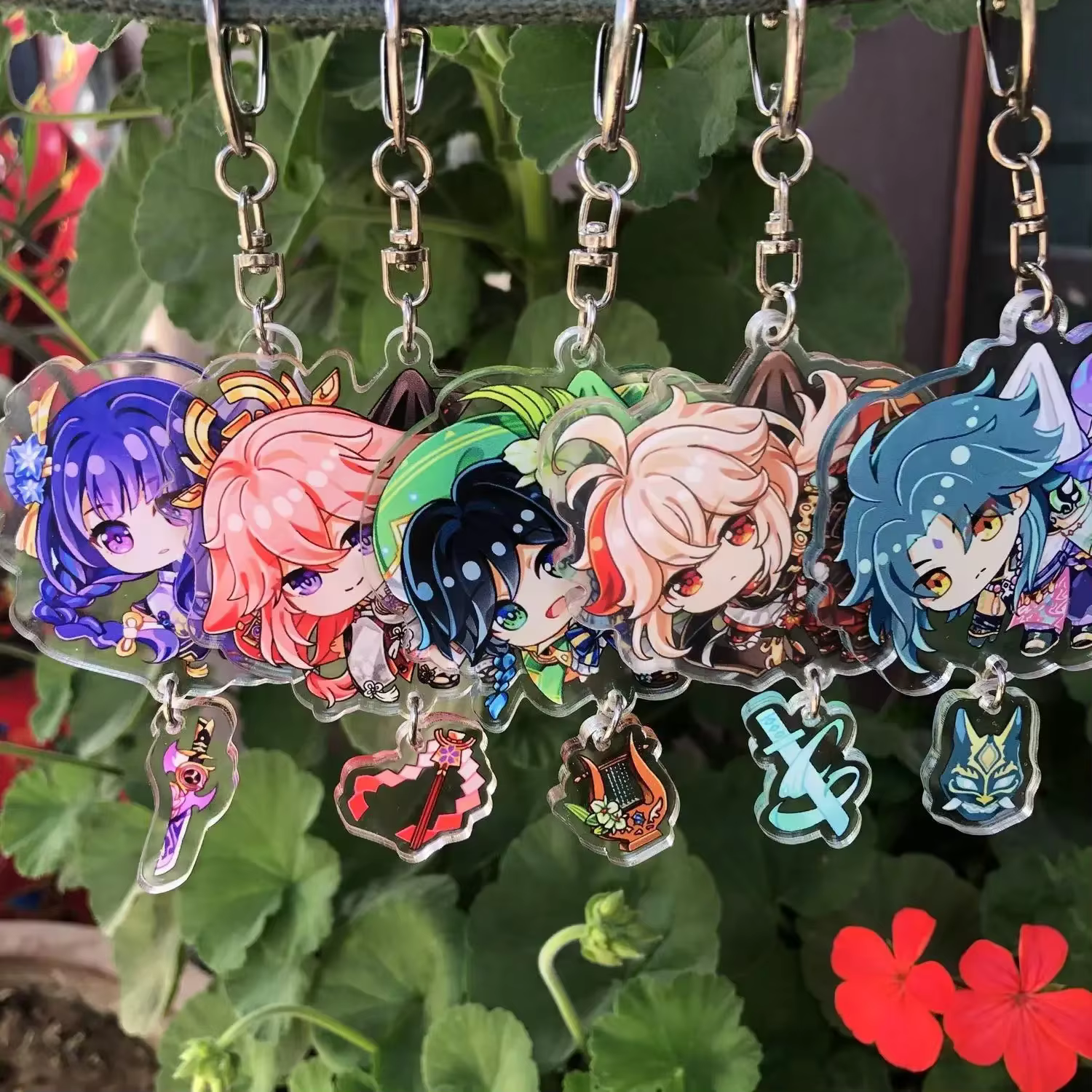 Porte-clés Genshin Impact