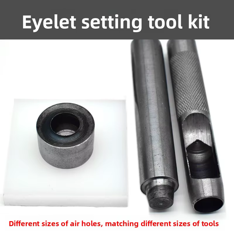 Œillets en aluminium avec outils d'installation et rondelles pour tentes