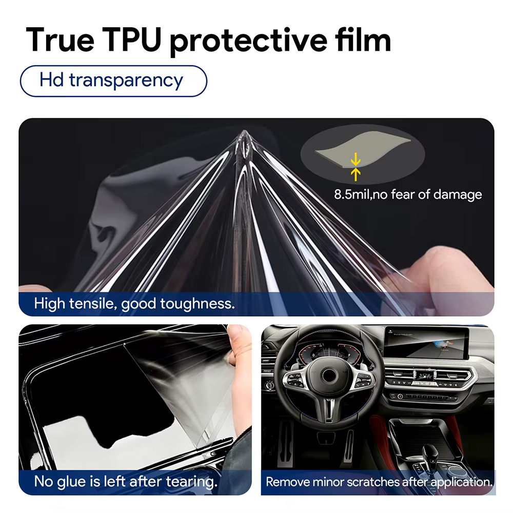 Film PPF pré-découpé pour l'intérieur du Hyundai IONIQ 5 2022-2024