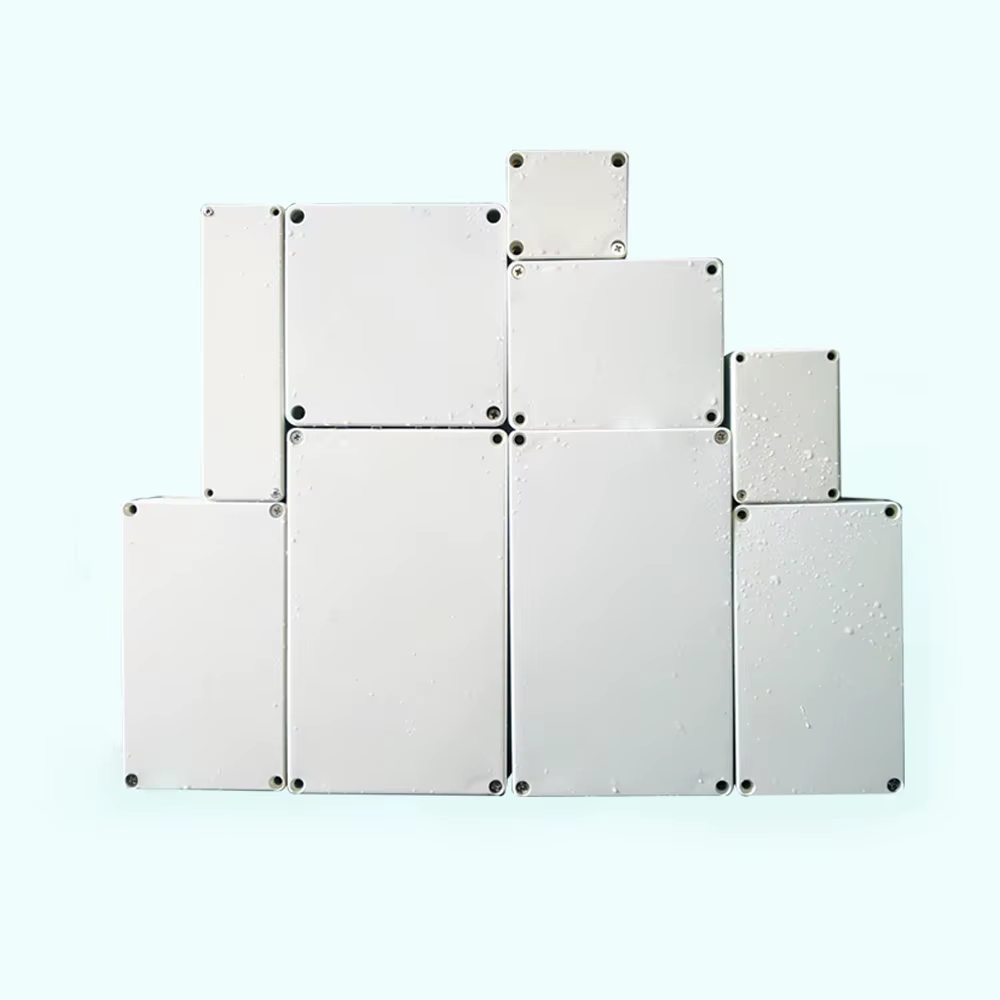 Boîte de jonction de projet pour câble électrique extérieur bricolage étanche IP67 boîtier de fil 115x90x55mm boîtiers électroniques étanches