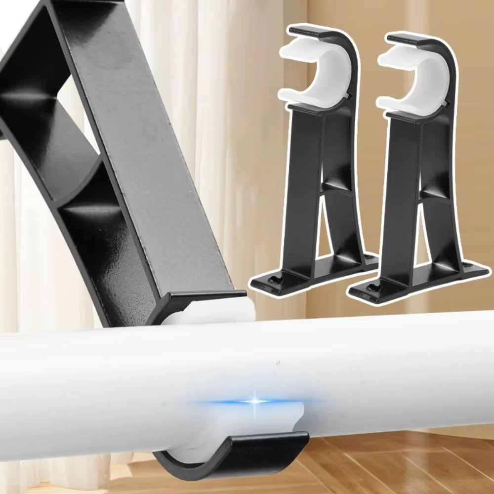 Support de tringle à rideau en alliage d'aluminium Durable