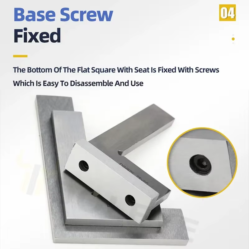 Essayez une règle carrée à bord plat