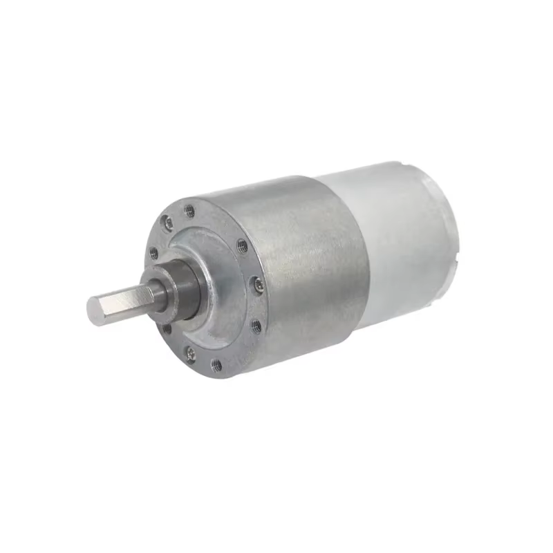3530 moteur à courant continu 12v 37mm boîte de vitesses tout en métal 7 tr/min-111 tr/min