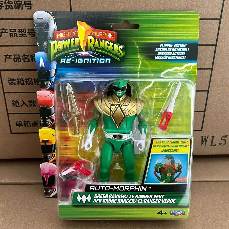 Playmates Mighty Morphin Power Rangers Re-Ignition Auto-Morphin Rita Repulsa Goldar Putty Patroller Figurines Jouets à collectionner et ornements