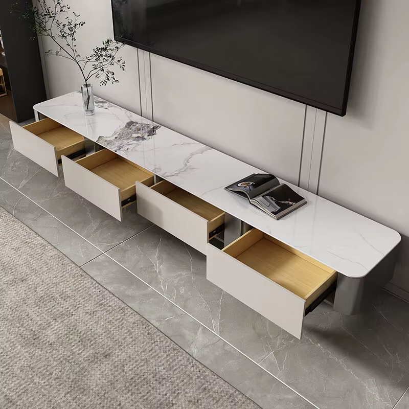 Petite table basse naren acier inoxydable