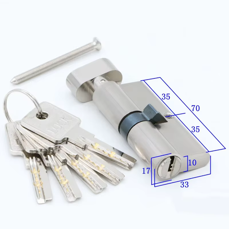 Cylindre de porte 55 60 65 70 75 80 85 90mm